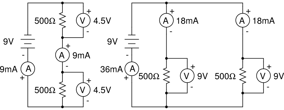 الدوائر الكهربائية المركبة