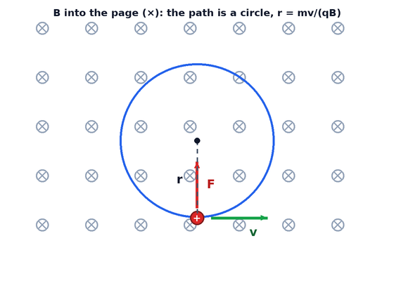 circular path