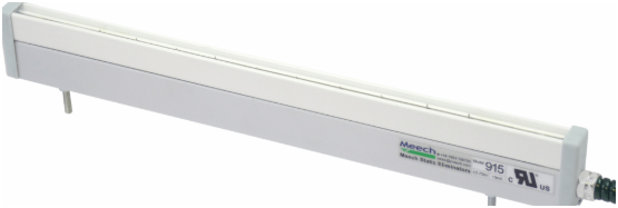 a static eliminator bar used in packaging